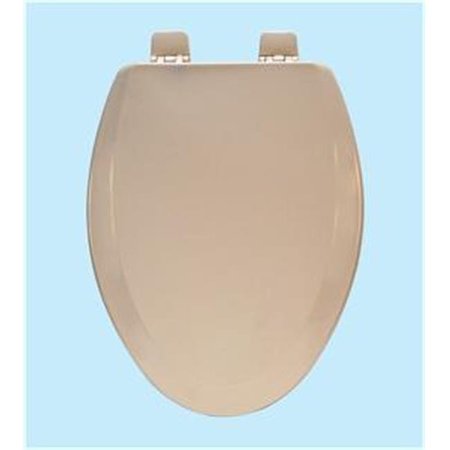 CENTOCO MANUFACTURING CORPORATION Centoco 900-106-A Bone Premium Molded Wood Toilet Seat 900-106-A